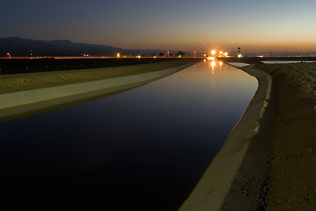 SC & Spillway at night